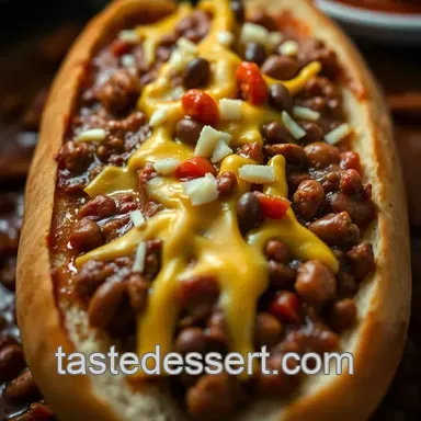 Buc-ee's Inspired Texas Chili Cheese Dog: A Taste of Bastrop, TX Recipe Card