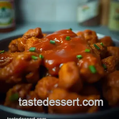 Buffalo Blitz: The Ultimate Wing Sauce presentation