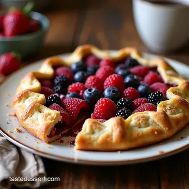 Rustic Mixed Berry Pie in 2025 My Easiest Galette Recipe Card