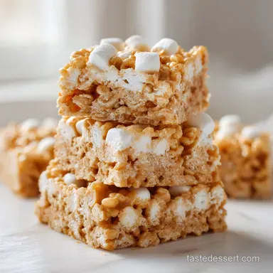 Butterscotch Rice Krispies in 30 Minutes