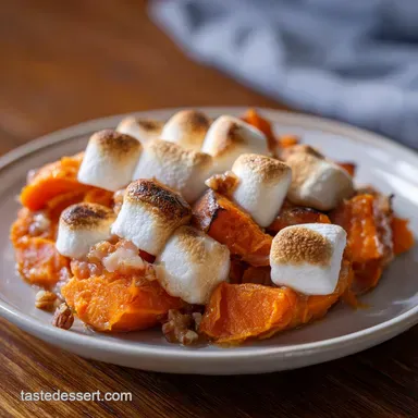 Sweet Potatoes with Marshmallows: 1h 5m Recipe Card