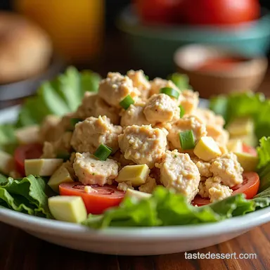 Easy Chicken Salad with Canned Chicken A Classic Done Right Recipe Card