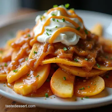 Easy Apple Nachos Recipe with Light Caramel Drizzle