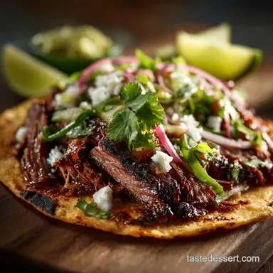 Street Tacos: Proper Carne Asada, Zesty Charred Recipe Recipe Card