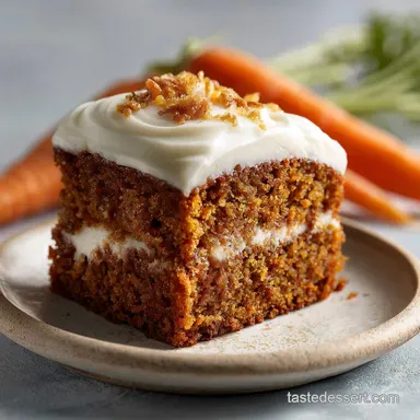 Carrot Sheet Cake Recipe: Moist, Spiced Recipe Card