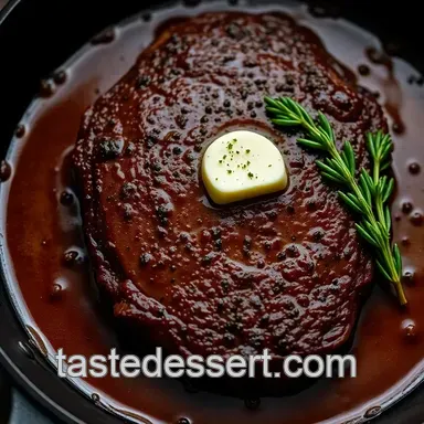 Cast Iron Cowboy: The Ultimate Pan-Seared Steak presentation