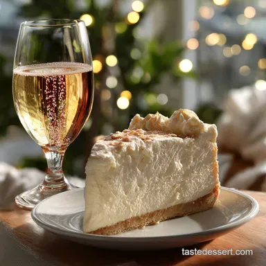 new years desserts: Effervescent Champagne Mousse Recipe Card