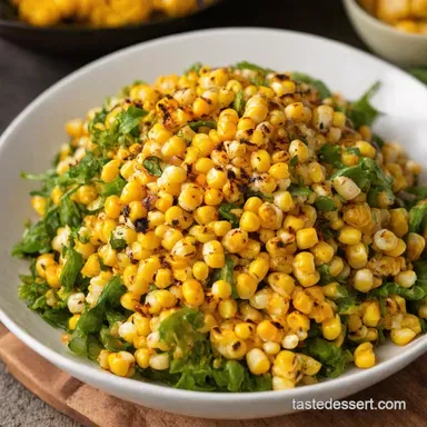 Charred Corn Salad My Secret Cookout Sides Weapon Recipe Card