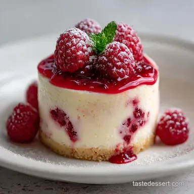 Cheesecake Framboise Sans Cuisson: Silky