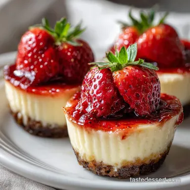 Cheesecake Stuffed Strawberries in 20 Minutes Recipe Card