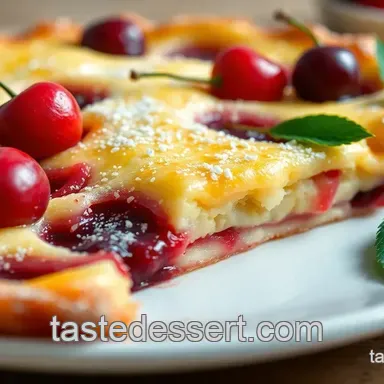 Cherry Fruit Clafoutis: Easy Baked Summer Dream