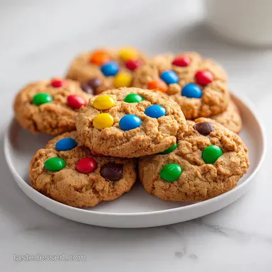 M&M Cookies in 25 Minutes Recipe Card