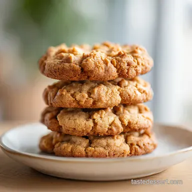 Thick and Chewy Peanut Butter Cookies in 25 Min