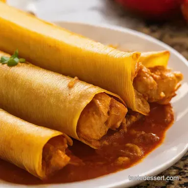 Chicken Tamales: A Flavor Fiesta! My Go-To Recipe Recipe Card