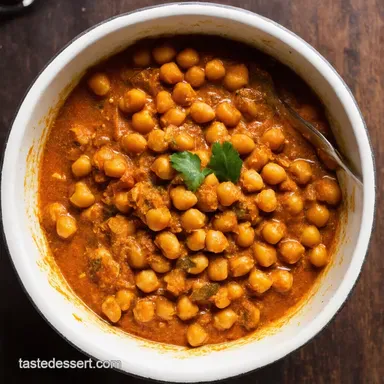 Easy Chana Masala My GoTo Chickpea Curry Recipe Recipe Card
