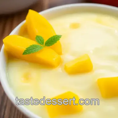 How to Make Chill Coconut Mango Dessert Delight: A Delicious Tropical Treat Recipe Card
