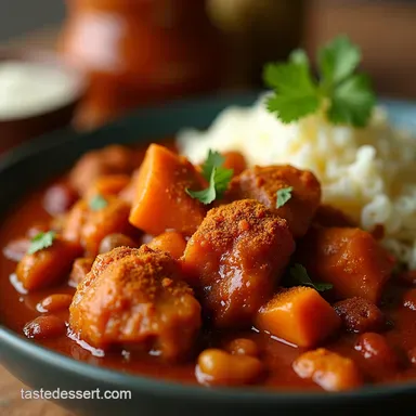 Chipotle Chili Powder in My Weeknight Chicken Sweet Potato Chili Recipe Card