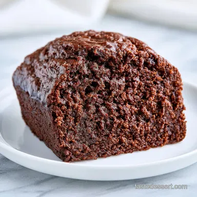 Chocolate Banana Bread: Moist and Fudgy Recipe Card
