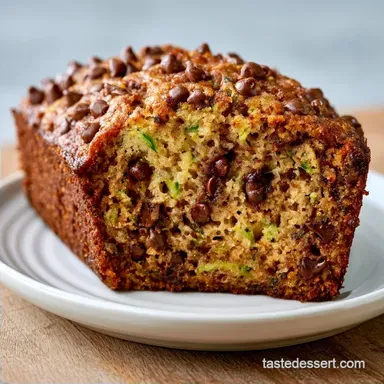 Chocolate Chip Zucchini Banana Bread in 75 Minutes