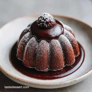 Elegant Chocolate Mascarpone Dome Dessert Recipe Recipe Card