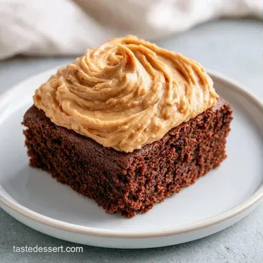 Chocolate Peanut Butter Cake for 20 Recipe Card