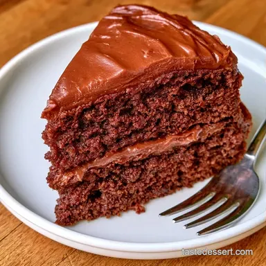 Chocolate Zucchini Cake in 60 Minutes Recipe Card