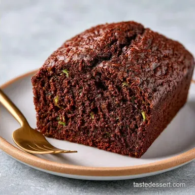 Chocolate Zucchini Banana Bread: Fudgy