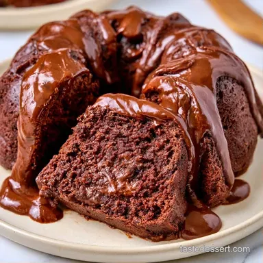 Chocolate Zucchini Bundt Cake: Fudgy Recipe Card