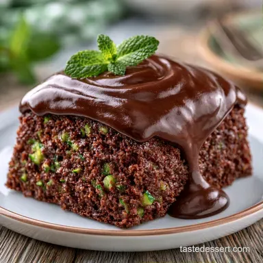 Chocolate Zucchini Coffee Cake for 16 Recipe Card