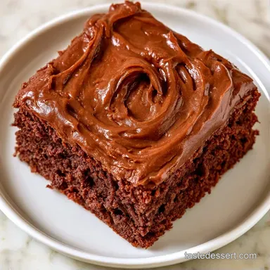 Chocolate Zucchini Sheet Cake: 45 Min Recipe Card