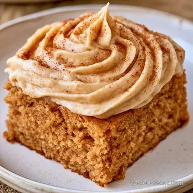 Cinnamon Buttercream Spice Cake for 12