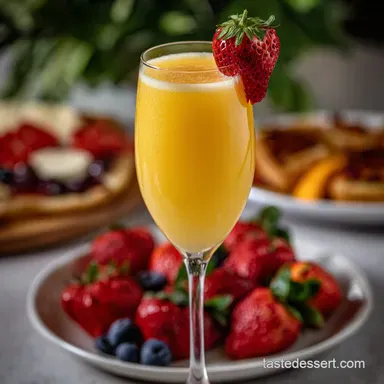 Mimosa Cocktail: Master the Elegant 1:1 Brunch Recipe Recipe Card
