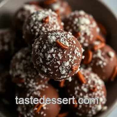 Classic Bourbon Balls presentation