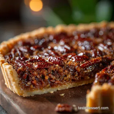 Pecan Pie Recipe: The Best Gooey Classic with Bourbon Recipe Card