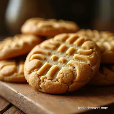 The Quintessential Crosshatch Truly Classic Perfectly Chewy Peanut Butter Cookies Recipe Card