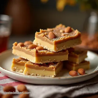 Foolproof Classic Christmas Almond Toffee with Dark Chocolate Recipe Card