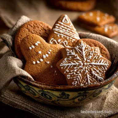 Gingerbread Cookies: The Architects Sturdy Recipe for Decorating Recipe Card