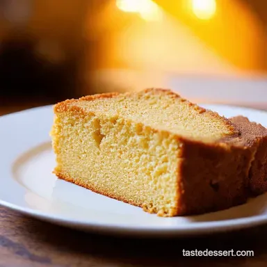 Classic Flannel Cake My Grandmas Hot Milk Sponge Recipe Recipe Card