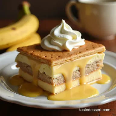 The Real Deal Classic Southern Homemade Banana Pudding Recipe Recipe Card