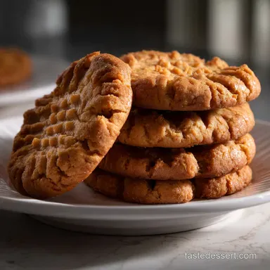 Peanut Butter Cookies: Soft Chewy From Scratch Recipe Card