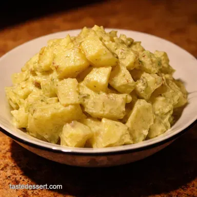 Classic Potato Salad with a Kick My Creamy BBQ Fave Recipe Card