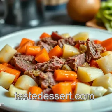 Easy &amp  Savory Recipes Corned Beef and Cabbage Slow Cooker: A Family Favorite