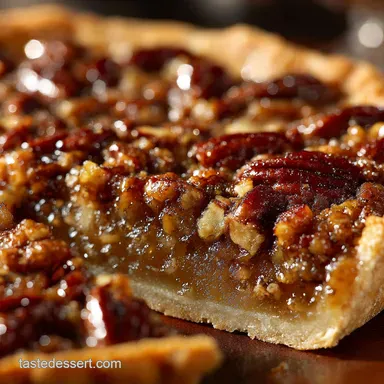 Southern Pecan Pie: The Ultimate Classic Recipe (Flaky Crust!) Recipe Card