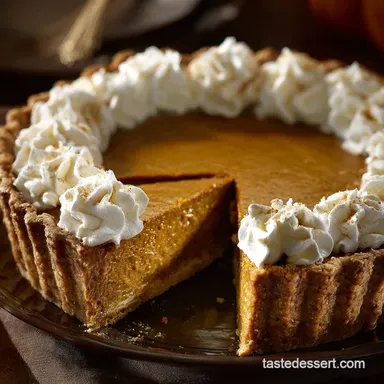 Pumpkin Pie: The Ultimate Deeply Spiced, Creamy Filling Recipe Recipe Card