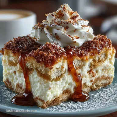 Tropical Dream The Ultimate NoBake Coconut Tiramisu Recipe Card