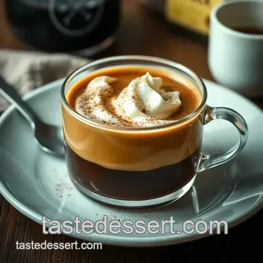 Cognac Coffee Delight presentation