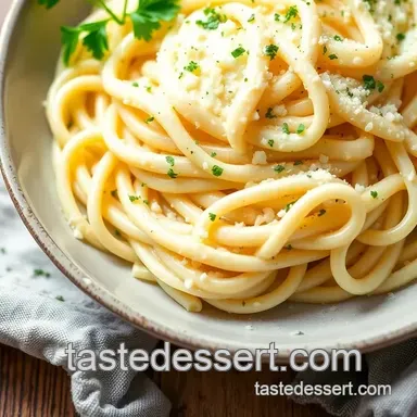 How to Cook Creamy Fettuccine Alfredo in 20 Min: My Secret Recipe Recipe Card