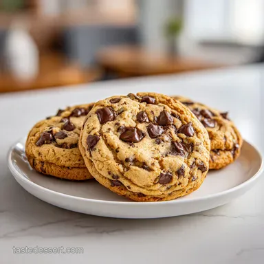 Chocolate Chip Cookie Dough Cheesecake Cookies in 37 Minutes