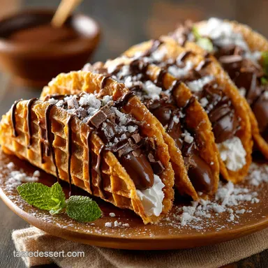 Copycat Choco Tacos: Homemade Recipe with Crispy Waffle Shells
