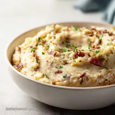 Popeyes Mashed Potatoes Copycat Dreamy Comfort Food Recipe Card